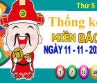 Thống kê XSMB ngày 11/11/2021